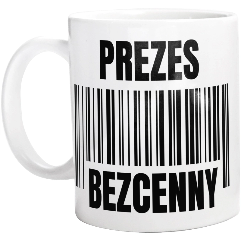 Prezes Bezcenny - Kubek Biały