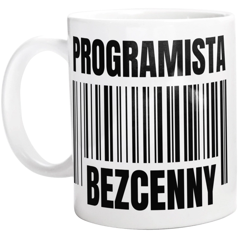 Programista Bezcenny - Kubek Biały