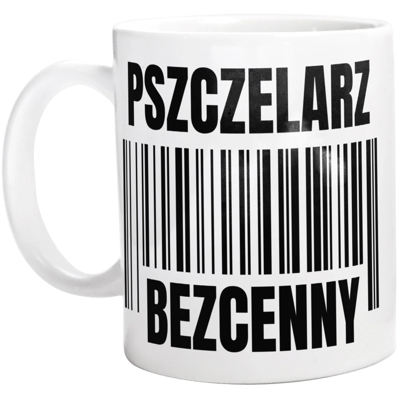 Pszczelarz Bezcenny - Kubek Biały