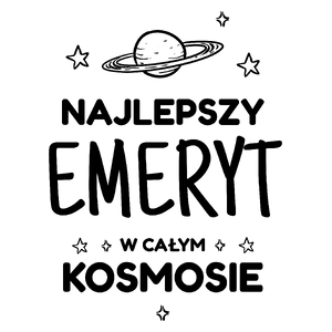 Najlepszy Emeryt W Kosmosie - Kubek Biały