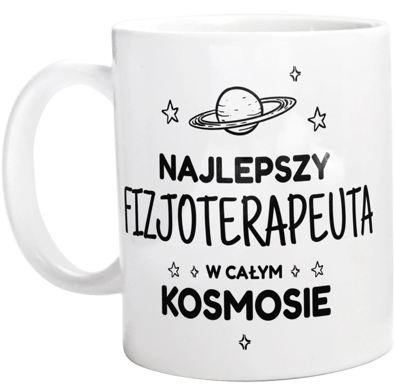 Najlepszy Fizjoterapeuta W Kosmosie - Kubek Biały