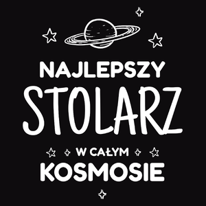 Najlepszy Stolarz W Kosmosie - Męska Koszulka Czarna