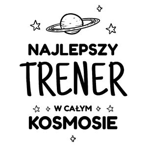 Najlepszy Trener W Kosmosie - Kubek Biały