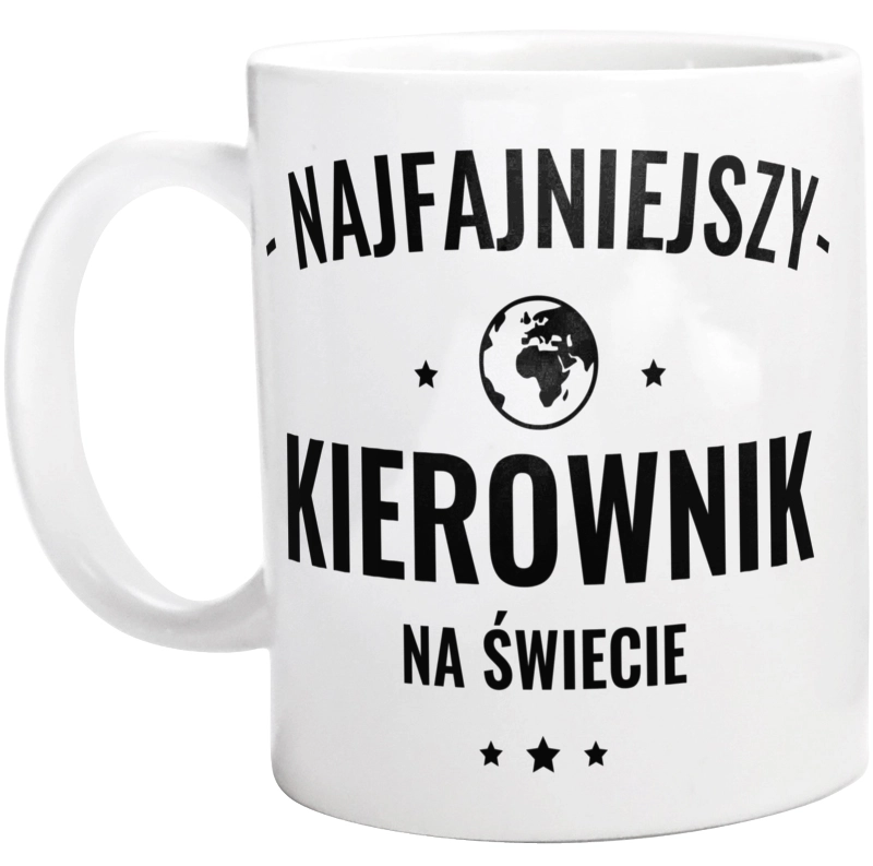 Najfajniejszy Kierownik Na Świecie - Kubek Biały