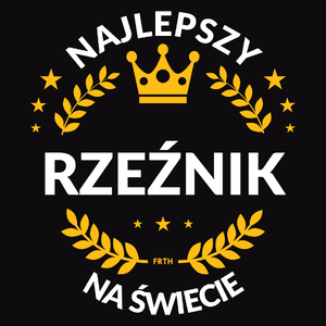 Najlepszy Rzeźnik Na Świecie - Męska Bluza z kapturem Czarna