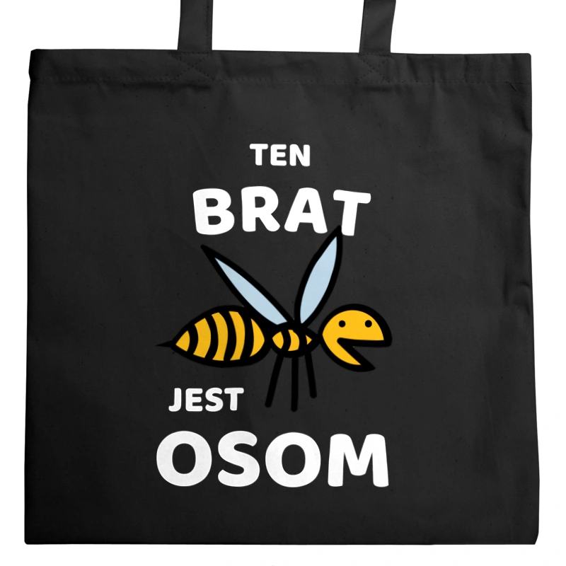 Ten Brat Jest Osom Awesome - Torba Na Zakupy Czarna