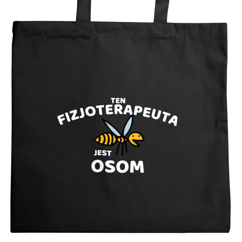 Ten Fizjoterapeuta Jest Osom Awesome - Torba Na Zakupy Czarna