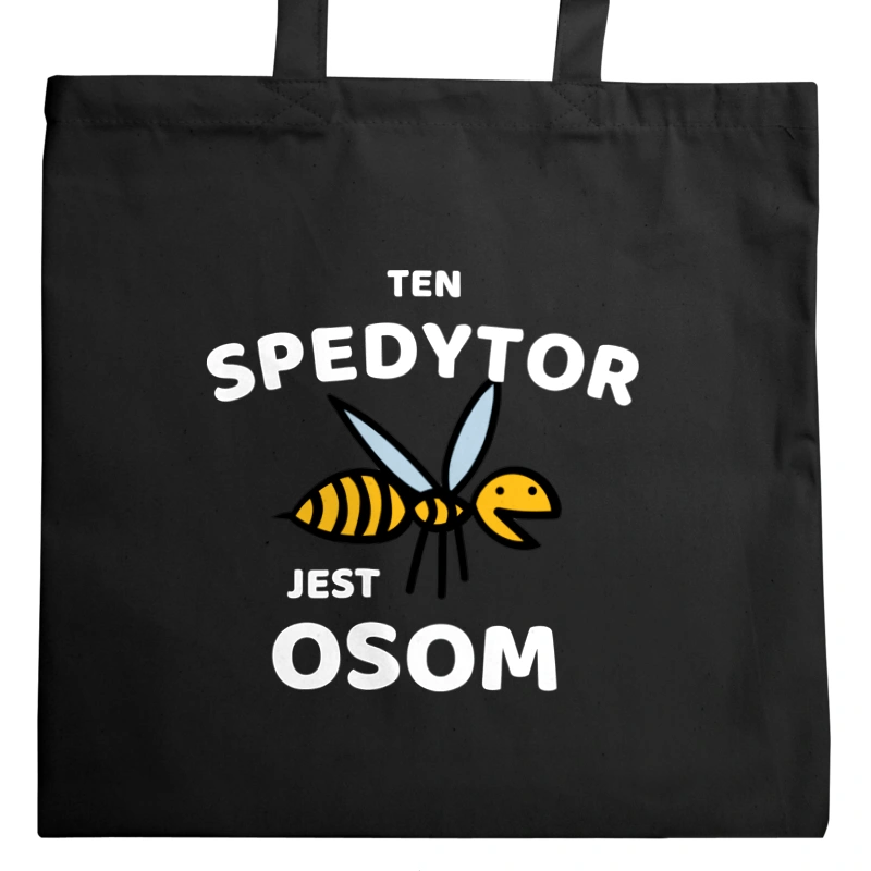 Ten Spedytor Jest Osom Awesome - Torba Na Zakupy Czarna