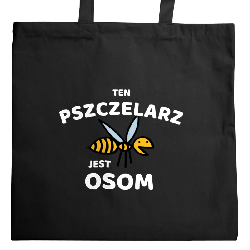 Ten Pszczelarz Jest Osom Awesome - Torba Na Zakupy Czarna