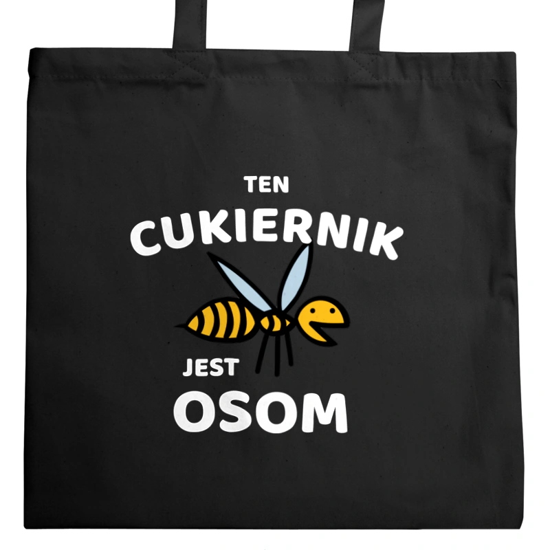 Ten Cukiernik Jest Osom Awesome - Torba Na Zakupy Czarna