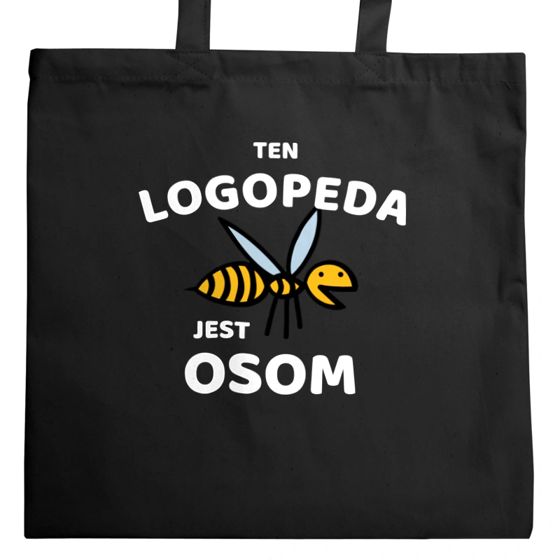 Ten Logopeda Jest Osom Awesome - Torba Na Zakupy Czarna