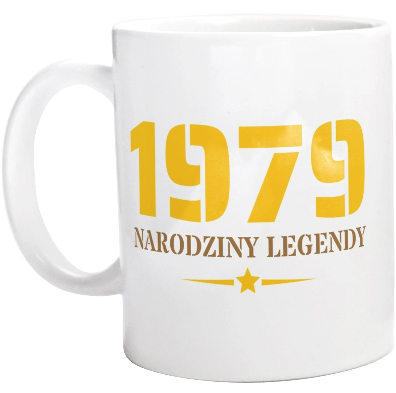 Narodziny Legendy -45 Rok 45 Lat - Kubek Biały