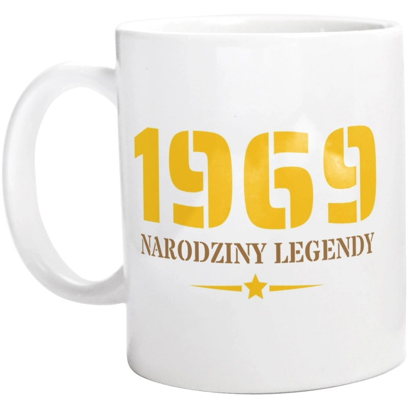 Narodziny Legendy -55 Rok 55 Lat - Kubek Biały