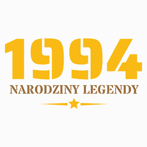 Narodziny Legendy -30 Rok 30 Lat - Poduszka Biała