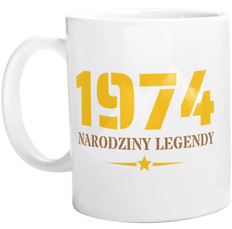 Narodziny Legendy -50 Rok 50 Lat - Kubek Biały