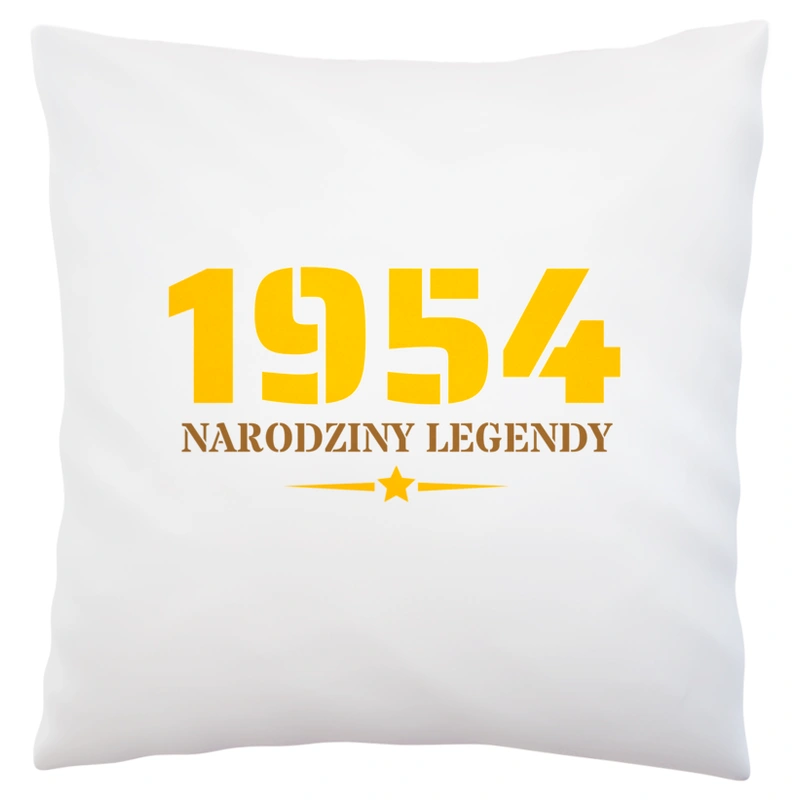 Narodziny Legendy -70 Rok 70 Lat - Poduszka Biała