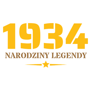 Narodziny Legendy -90 Rok 90 Lat - Kubek Biały