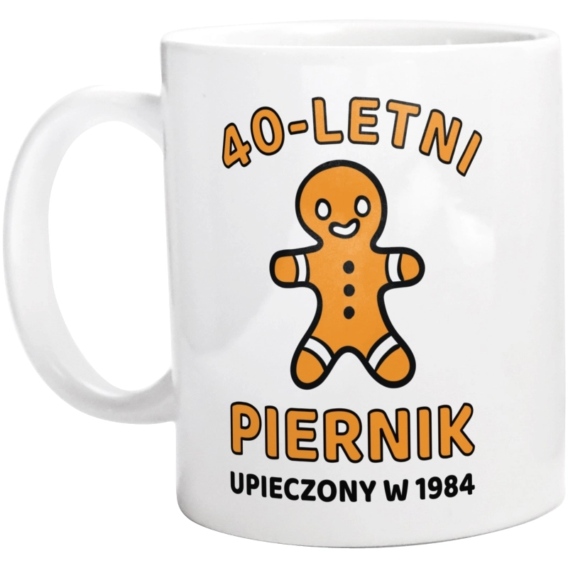 40 Letni Piernik Rok 1983 Urodziny - Kubek Biały