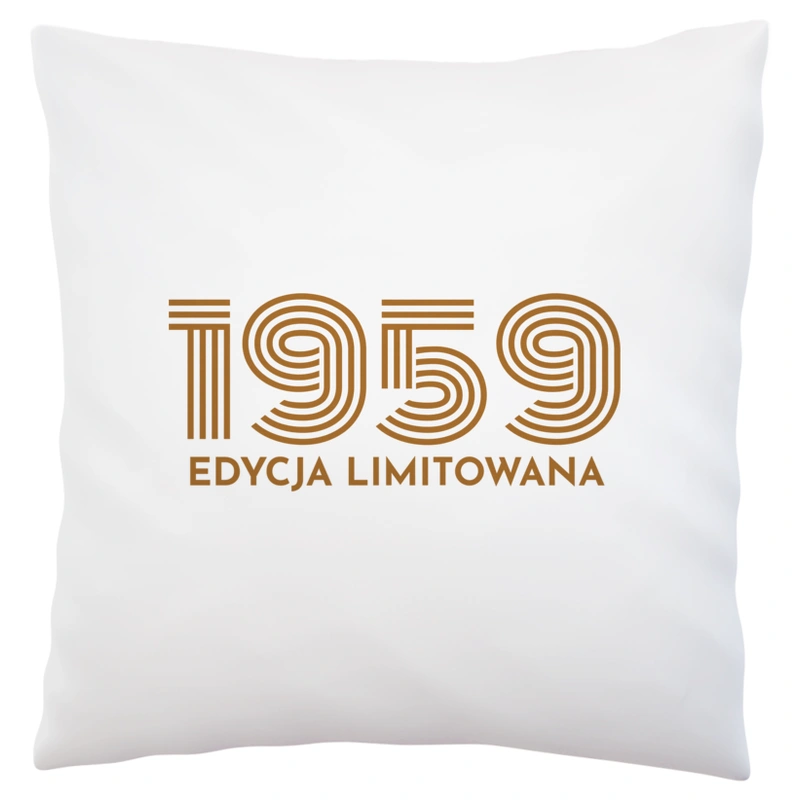 1958 Edycja Limitowana Urodziny 65 - Poduszka Biała