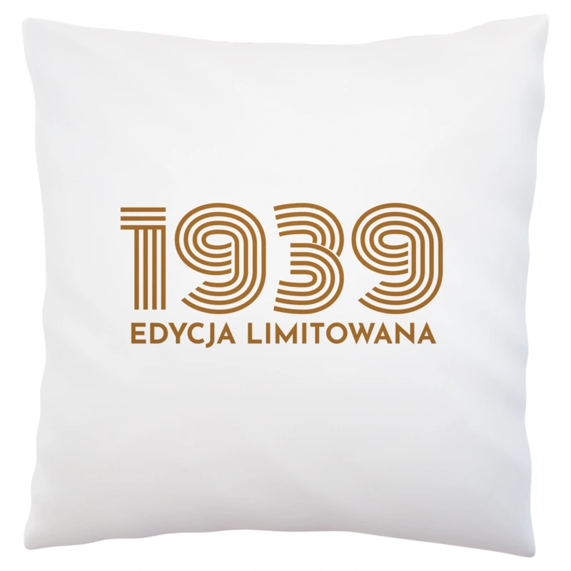 1938 Edycja Limitowana Urodziny 85 - Poduszka Biała