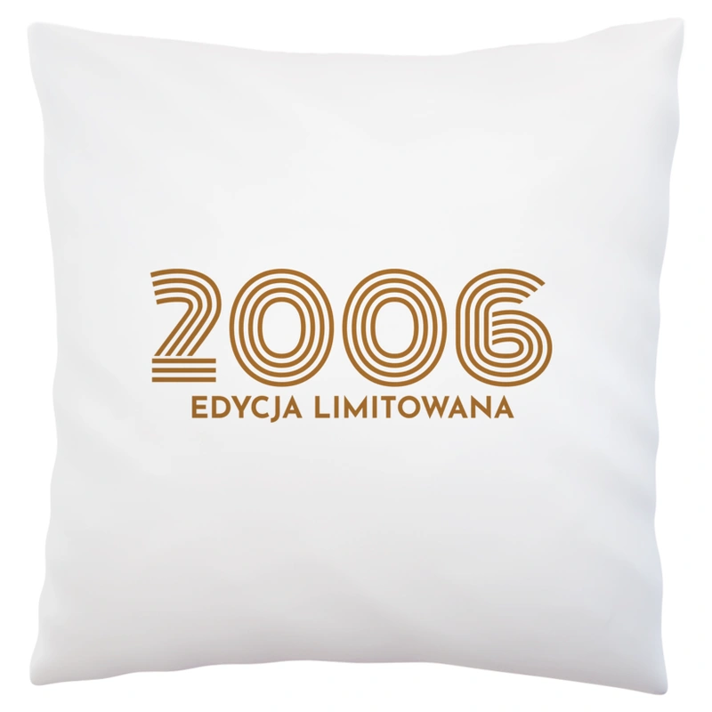 2005 Edycja Limitowana Urodziny 18 - Poduszka Biała