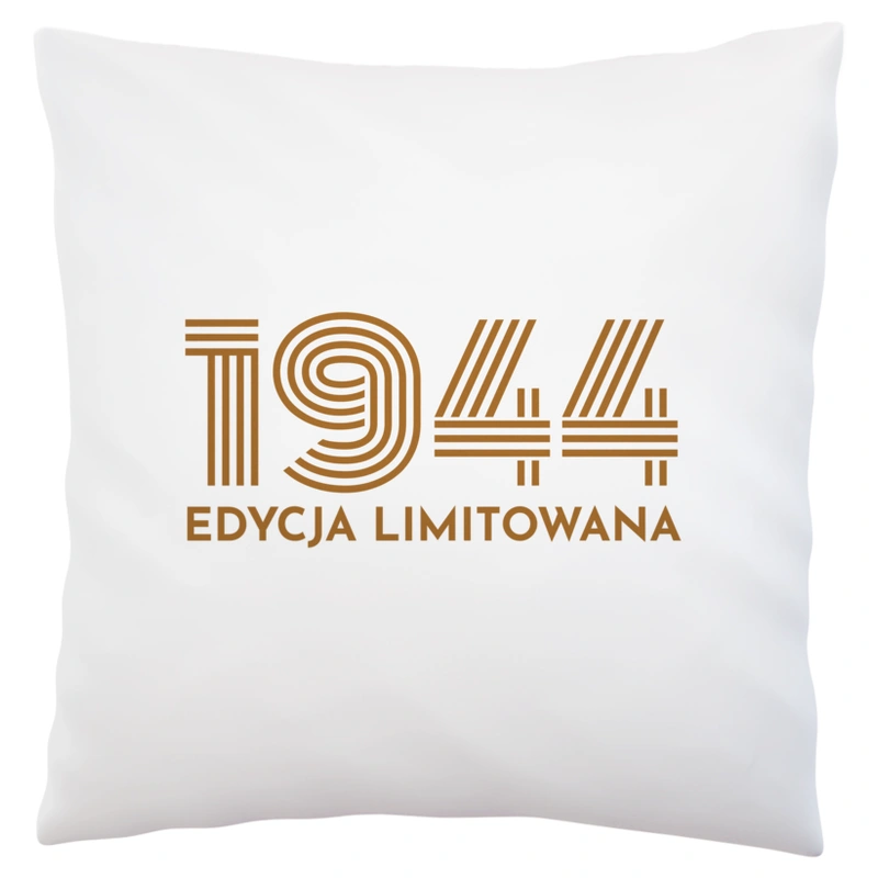 1943 Edycja Limitowana Urodziny 80 - Poduszka Biała