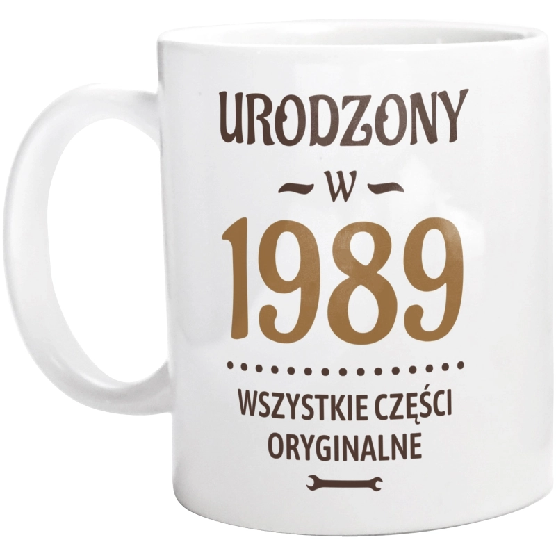 Urodzony W -35 Wszystkie Części Oryginalne - Kubek Biały