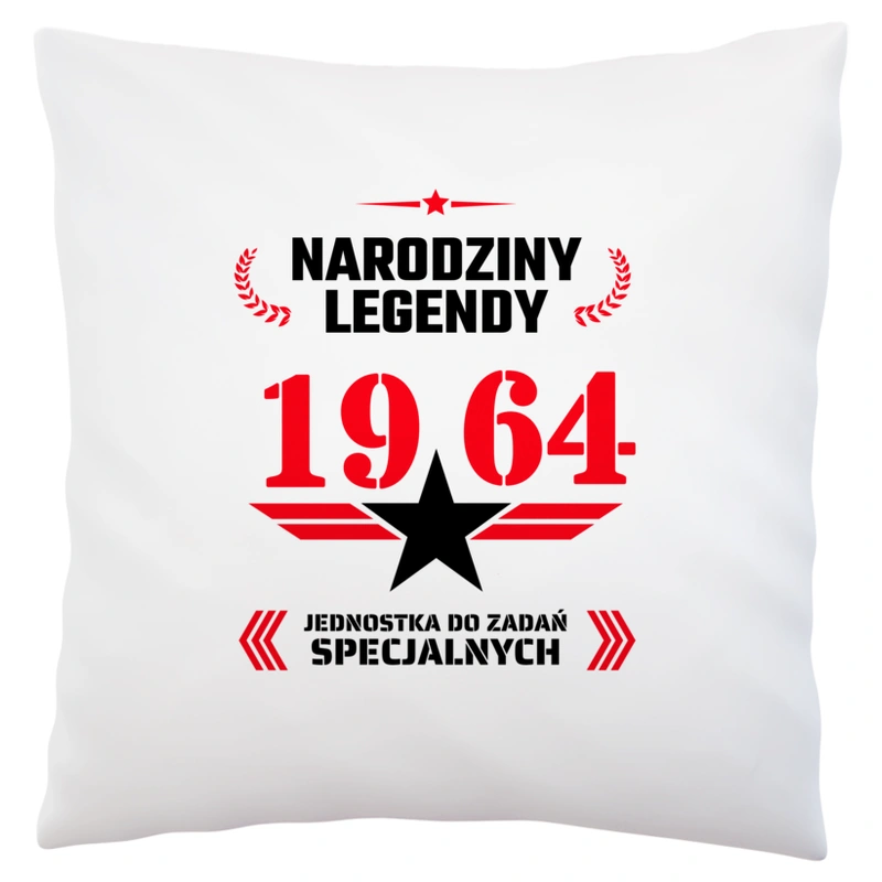 Narodziny Legendy -60 60 Lat - Poduszka Biała