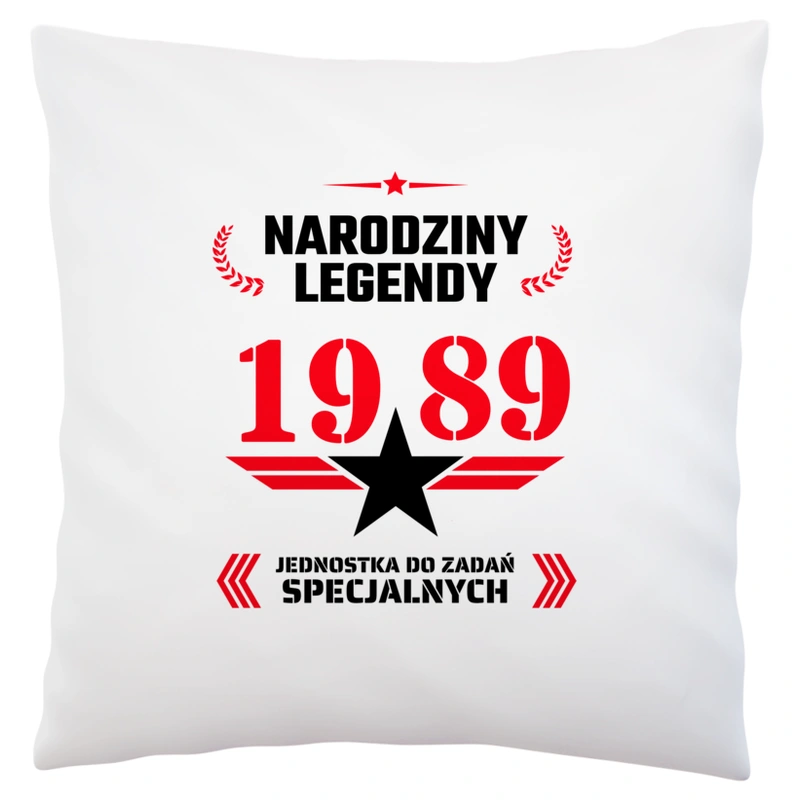 Narodziny Legendy -35 35 Lat - Poduszka Biała