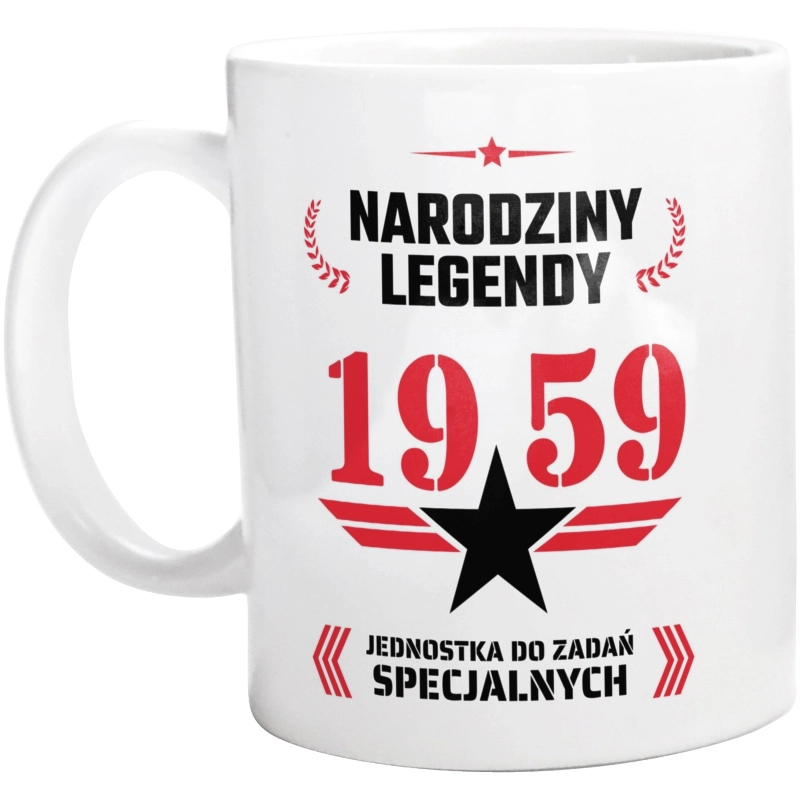 Narodziny Legendy -65 65 Lat - Kubek Biały