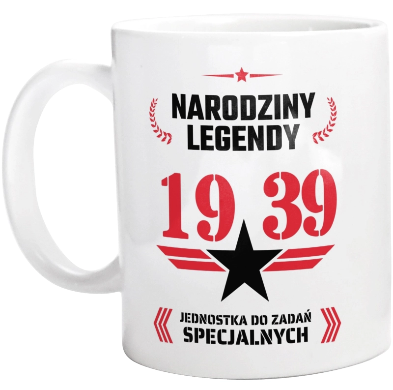 Narodziny Legendy -85 85 Lat - Kubek Biały