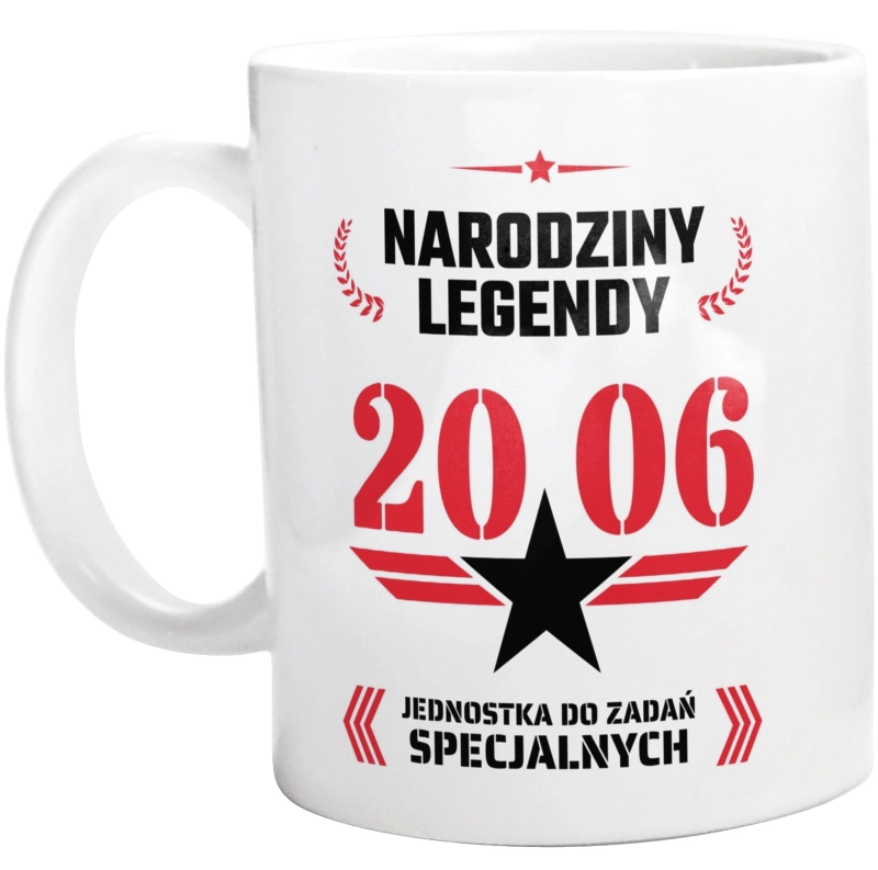 Narodziny Legendy -18 18 Lat - Kubek Biały