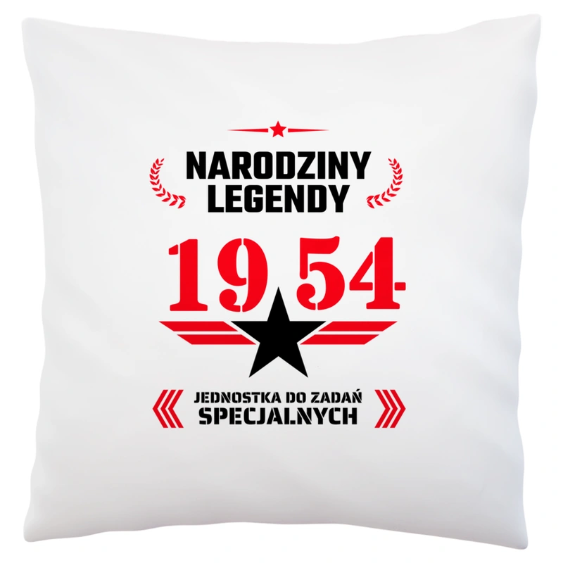 Narodziny Legendy -70 70 Lat - Poduszka Biała