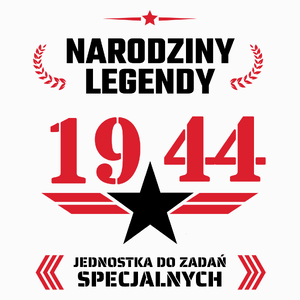 Narodziny Legendy -80 80 Lat - Poduszka Biała