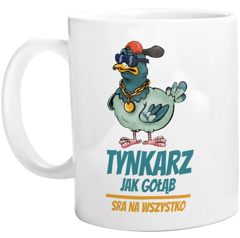 Tynkarz Jak Gołąb - Kubek Biały