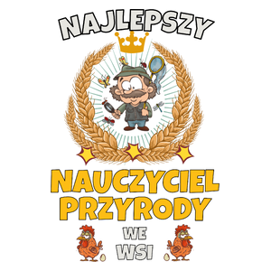 Najlepszy Nauczyciel Przyrody We Wsi - Kubek Biały