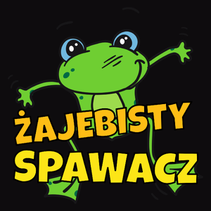 Żajebisty spawacz - Męska Bluza Czarna