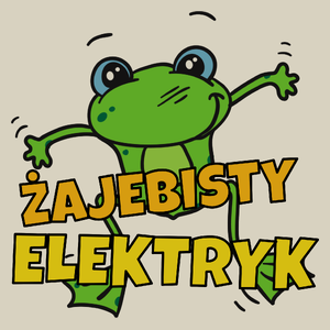 Żajebisty Elektryk - Torba Na Zakupy Natural