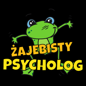 Żajebisty Psycholog - Torba Na Zakupy Czarna