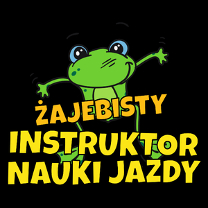 Żajebisty Instruktor Nauki Jazdy - Torba Na Zakupy Czarna