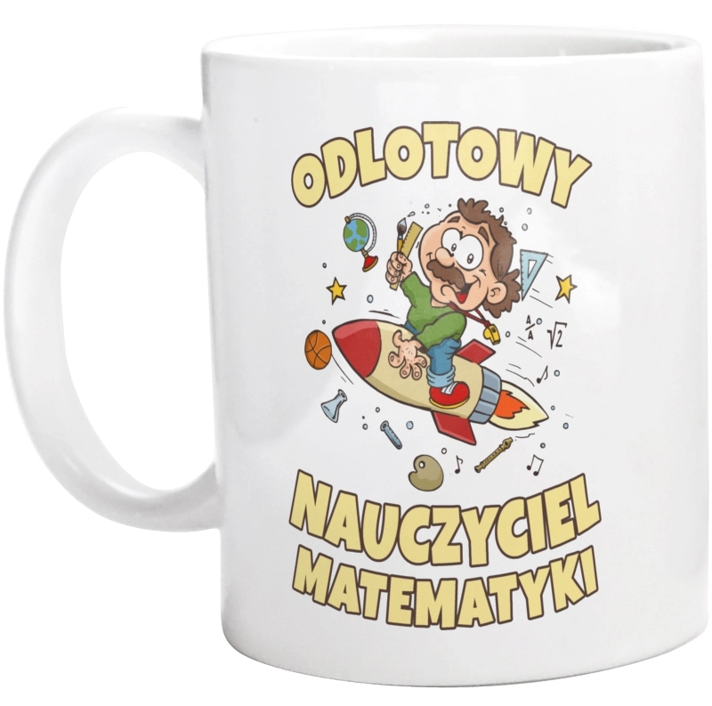 Odlotowy Nauczyciel Matematyki - Kubek Biały