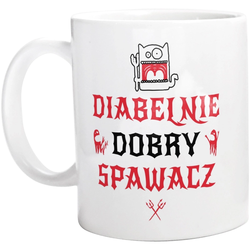 Diabelnie Dobry Spawacz - Kubek Biały