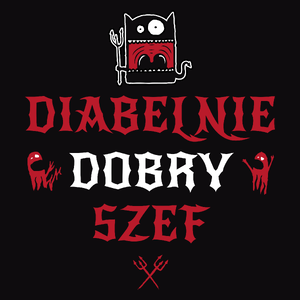 Diabelnie Dobry Szef - Męska Koszulka Czarna