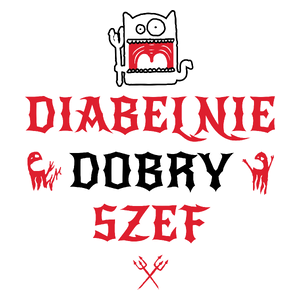 Diabelnie Dobry Szef - Kubek Biały