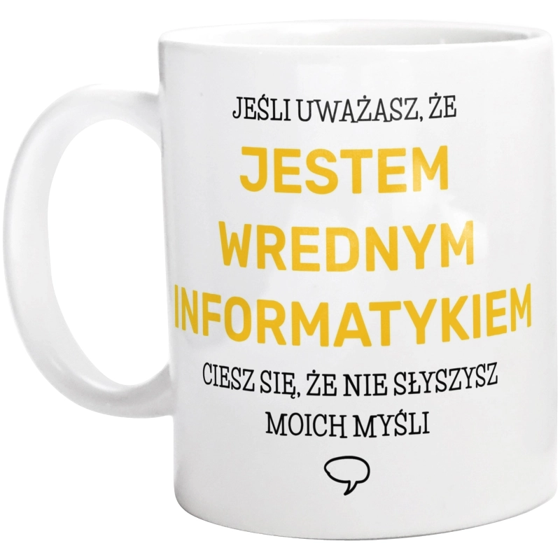 Wredny Informatyk - Kubek Biały