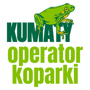 Kumaty Operator Koparki - Kubek Biały