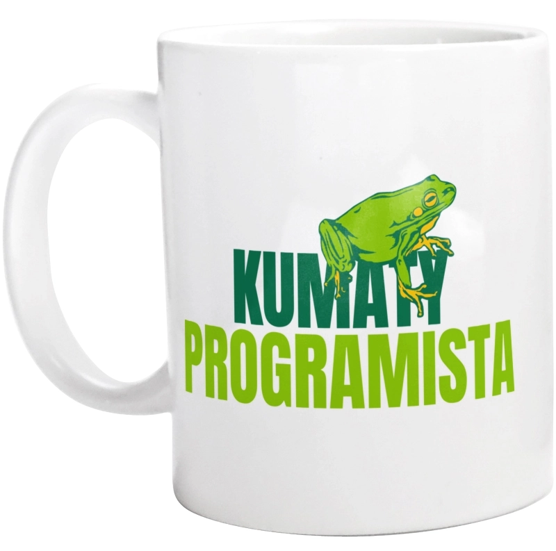 Kumaty Programista - Kubek Biały