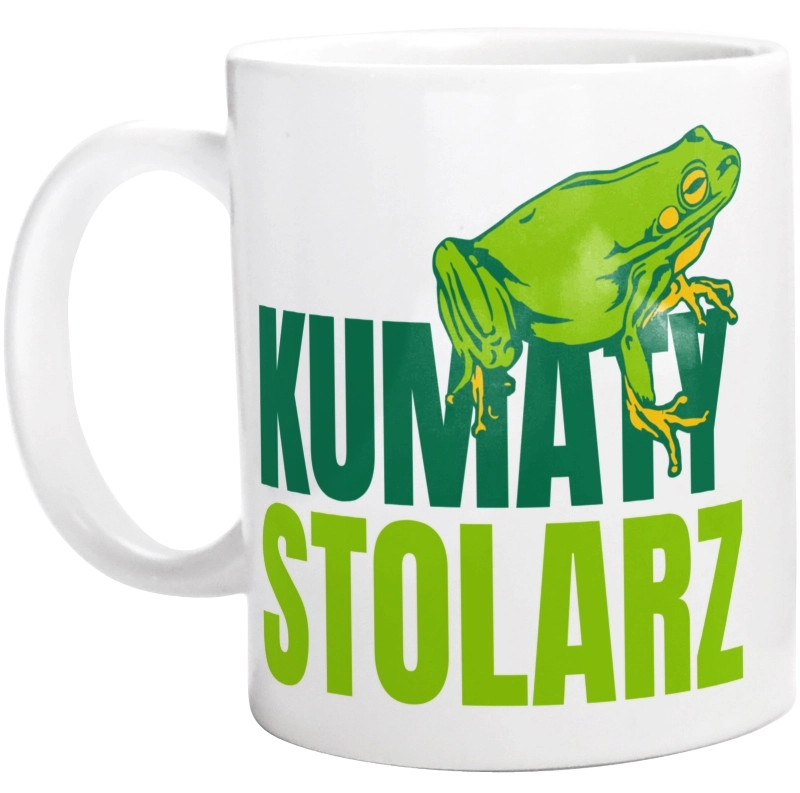 Kumaty Stolarz - Kubek Biały