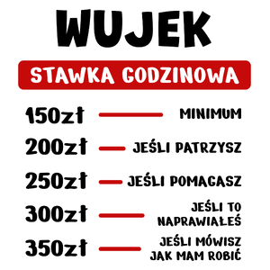 Stawka Godzinowa Wujek - Kubek Biały