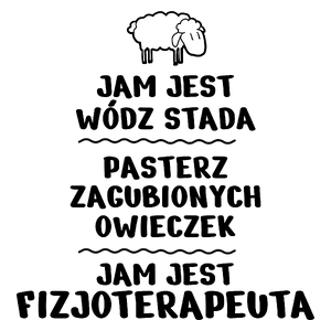 Jam Jest Fizjoterapeuta Wódz Stada - Kubek Biały